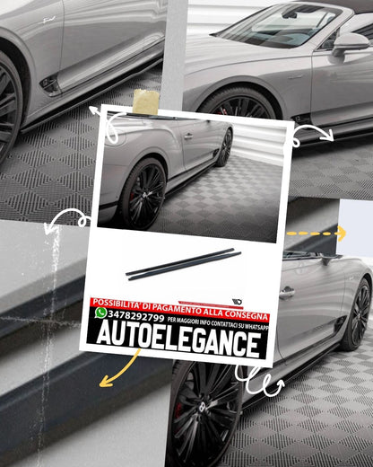 MINIGONNE LATERALI adatte per BENTLEY CONTINENTAL GT MK3  (2018 - )