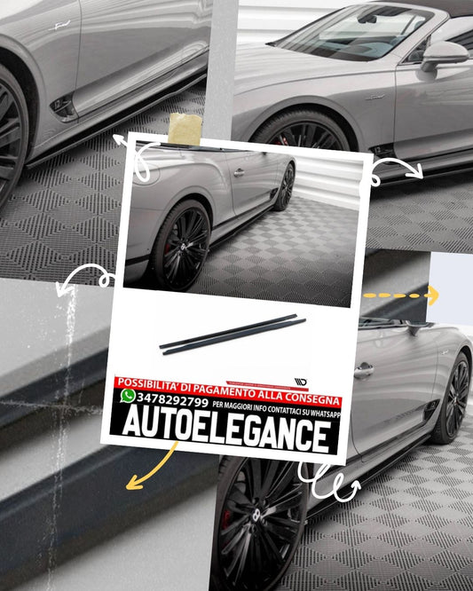 SIDE SKIRTS suitable for BENTLEY CONTINENTAL GT MK3 (2018 - ) 