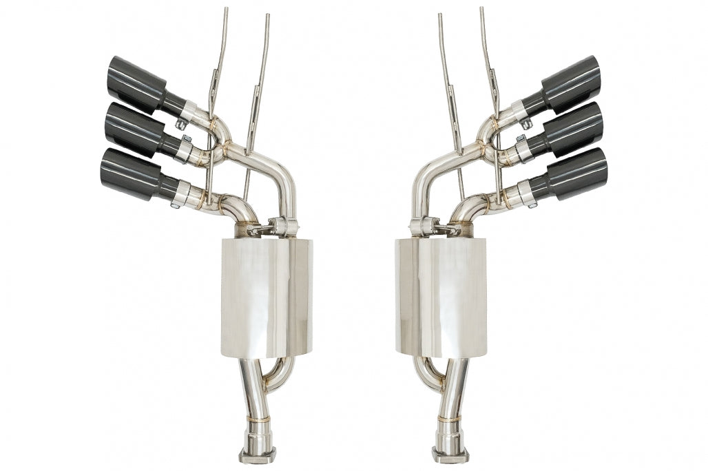 Exhaust System for Mercedes G W463 G55 G63 G65 Triple Silencer Valvetronic