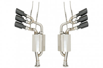 Exhaust System for Mercedes G W463 G55 G63 G65 Triple Silencer Valvetronic