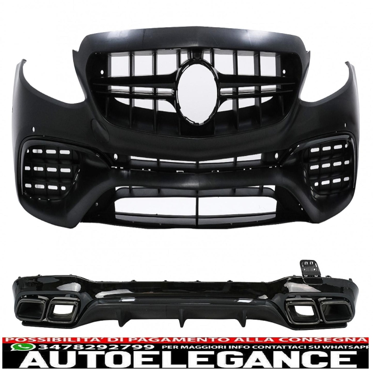 exterior body kit suitable for mercedes e class w213 (2016-2019) e63 design night package