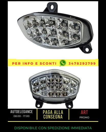 ✨Fanale in vetro trasparente per Hyosung Comet GT 125 250 650✨