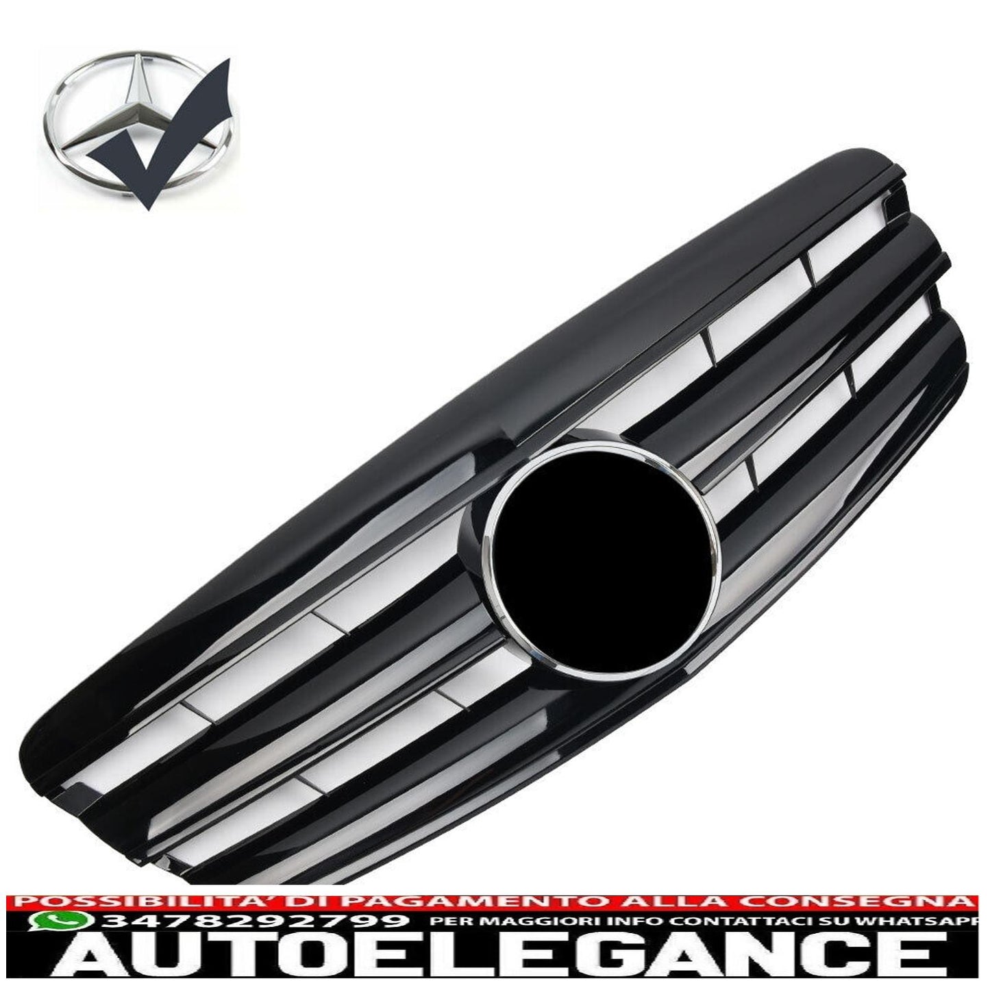 griglia sport griglia radiatore per mercedes w221 s 2005-2009 nero lucido ottica amg-mostra il titolo originaletesto griglia radiatore originale grill sport per mercedes w221 s 2005-2009 nero lucido amg look