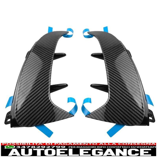 amg ottica aero flaps carbonio posteriore adatto per mercedes w177 classe a-mostra il titolo originaletesto originaleamg optik aero flaps carbon hinten passt für mercedes w177 a-klasse AUTOELEGANCERICAMBI
