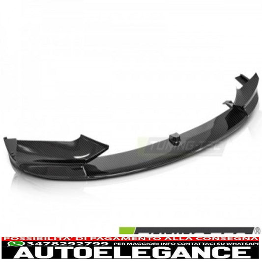 spoiler anteriore in stile performance carbon look per bmw f10/ f11 / f18 11-16