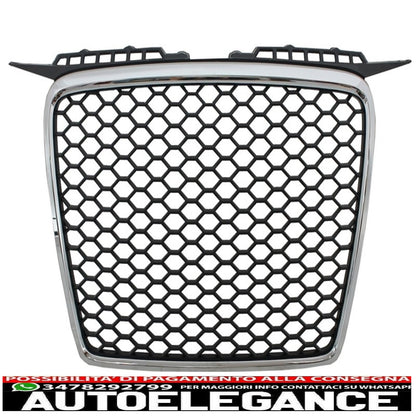 griglia anteriore senza badge adatta per audi a3 8p (2004-2007) rs design