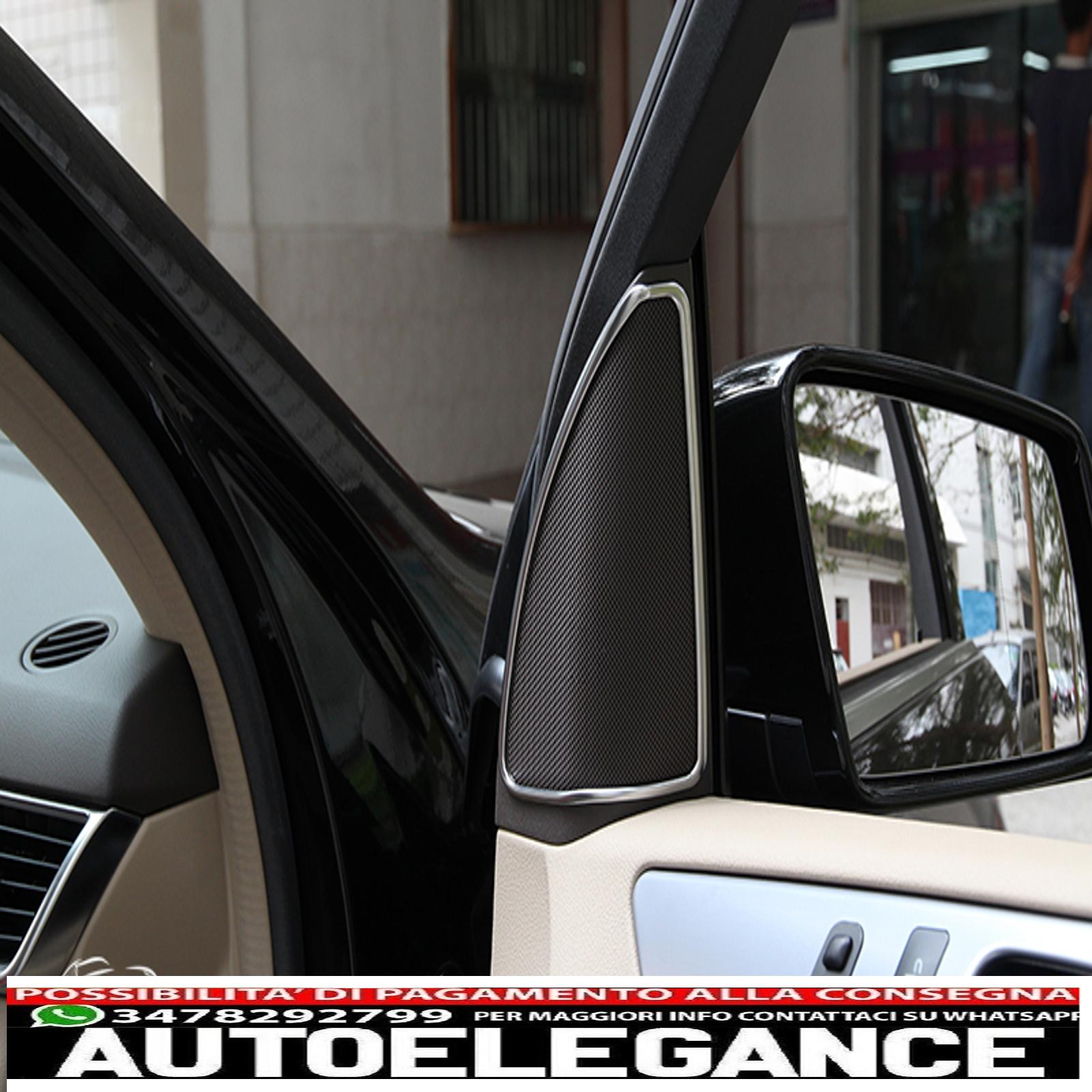 altoparlanti telaio cromato apertura porte anteriore per mercedes w166 ml gl gle gls-mostra il titolo originaletesto originalelautsprecher chromrahmen blende vordertüren für mercedes w166 ml gl gle gls AUTOELEGANCERICAMBI
