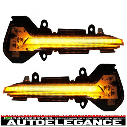 osram dynamic full led mirror indicators ledriving dmi suitable for Seat leon 5f (2012-) ibiza kj (2018-) arona kj (2018-) black 