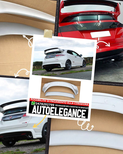 SPOILER SUITABLE FOR HONDA CIVIC 8 FK FN ( 2006 - 2010 ) SPORT