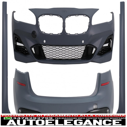 kit carrozzeria adatto per bmw serie 2 f45 lci active tourer (05.2017-12.2019) m-technik design