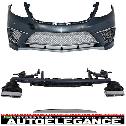 body kit suitable for mercedes s class w222 sport line package (2013-06.2017) design s65