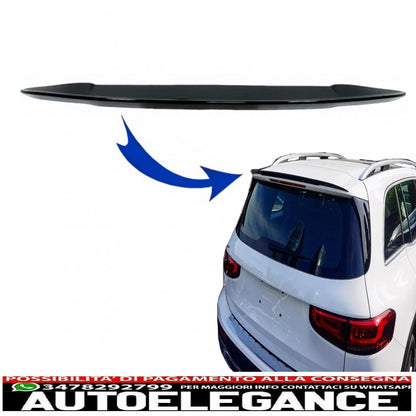 Trunk Lid Spoiler Suitable for Mercedes GLB X247 (2019-up) Piano Black