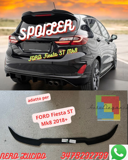 Spoilers PARA✨ FORD Fiesta ST Mk8 2018+ / FORD Fiesta ST-Line Mk8 2017+ ✨ 