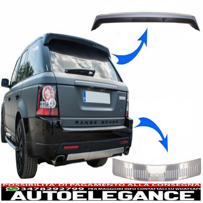 Roof Spoiler with Bumper Step Suitable for Range Rover Sport L320 (2010-2013) Autobiography Design 