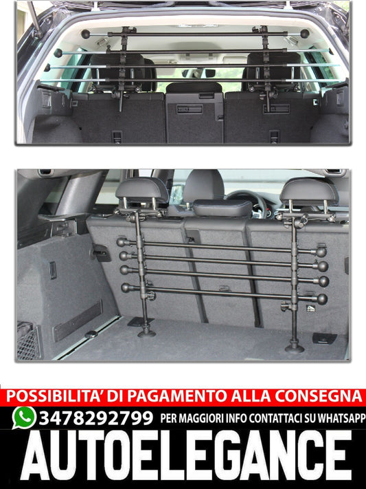 Bagagliaio, paracancello, divisorio, griglia di protezione, auto universale, SUV, station wagon