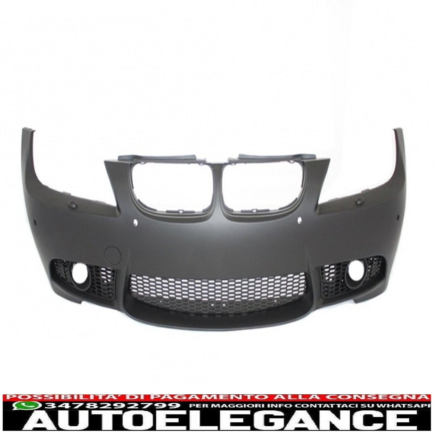 paraurti anteriore adatto per bmw serie 3 e90 e91 touring lci facelift (2008-2011) design m3