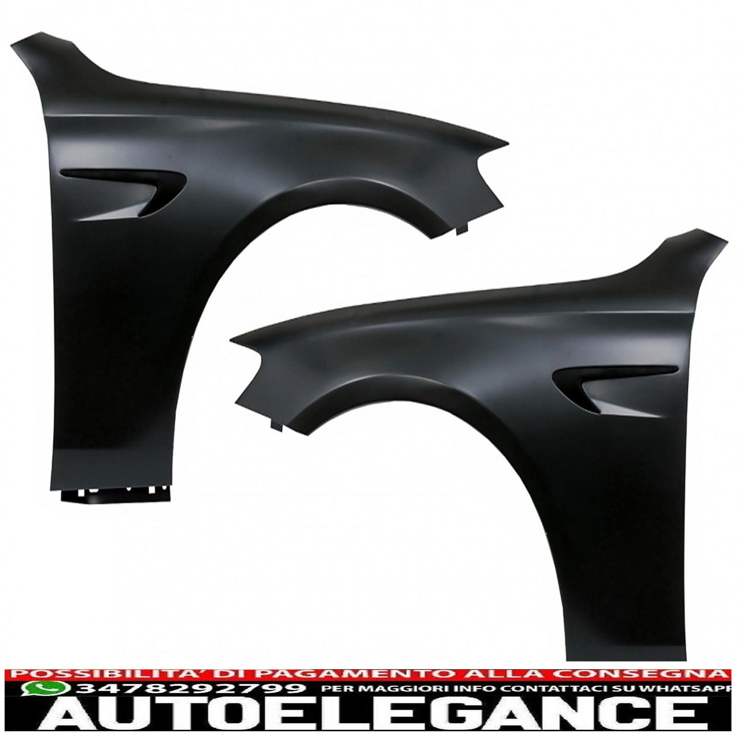 parafanghi anteriori adatti per mercedes classe e w213 s213 limousine t-modell (2016-up) design e63