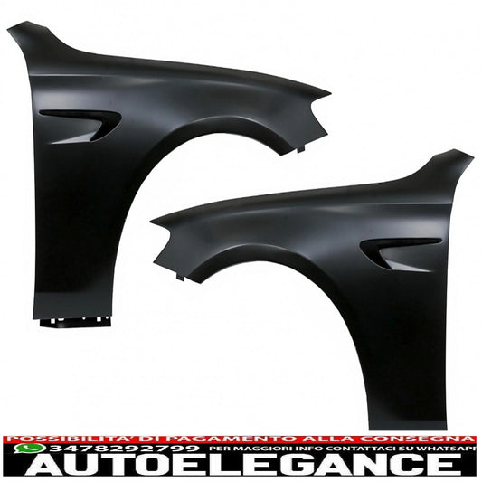 parafanghi anteriori adatti per mercedes classe e w213 s213 limousine t-modell (2016-up) design e63