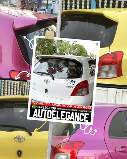 SPOILER suitable for TOYOTA YARIS 2 2005-2011