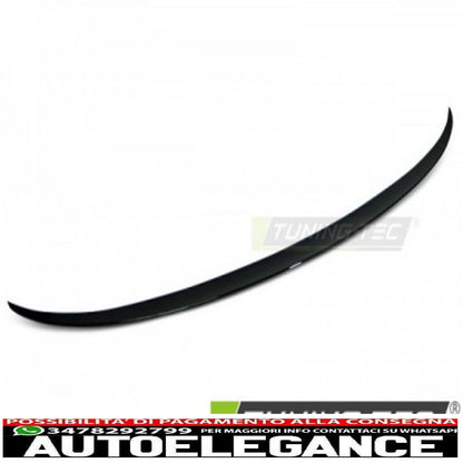 spoiler per bagagliaio stile sportivo nero lucido per bmw f10 10-16