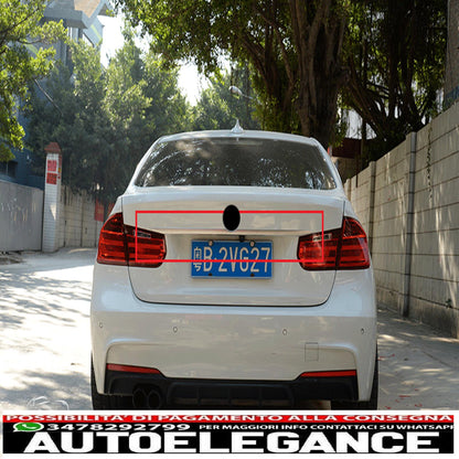 chrome stainless steel decorative tailgate fender for bmw 3 series f30 - show original titleoriginal textedelstahl chrom zierleist heckklappe blende für bmw 3er f30