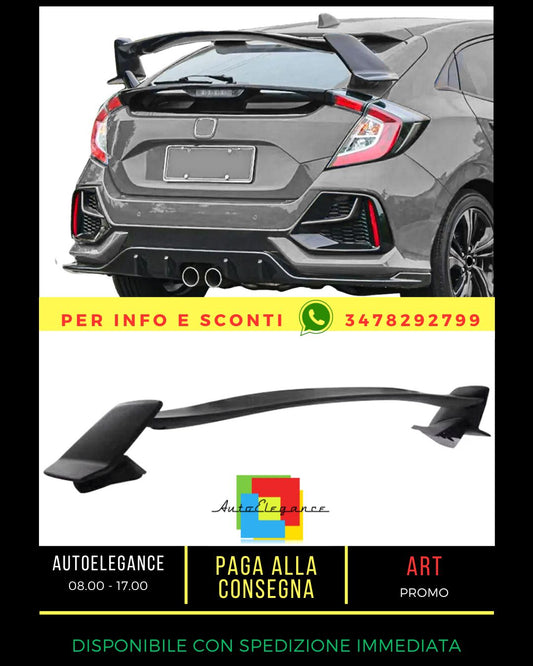 ✨TR Performance Spoiler for Honda Civic 2016-2020 Hatchback✨