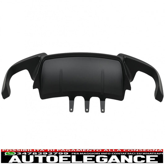 diffusore d'aria a doppia uscita adatto per bmw serie 5 f10 f11 (2011-2017) m design