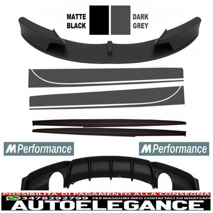 Additional conversion kit extension to m-performance design suitable for BMW 3 Series F30 F31 (2011-up) sedan Touring