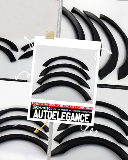 ESTENSIONE PARAFANGO RUOTA adatto per MERCEDES ML W163 1997-2005