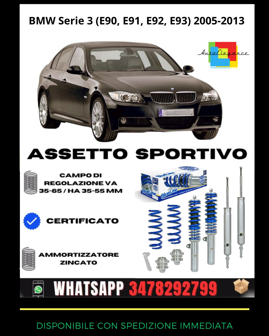 BMW 3 Series (E90, E91, E92, E93) 2005-2013