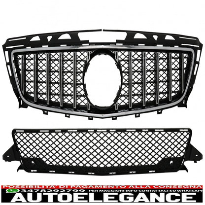 front grille suitable for mercedes cls w218 c118 (2011-2014) x218 shooting Brake (2012-2014) gt-r design panamericana 
