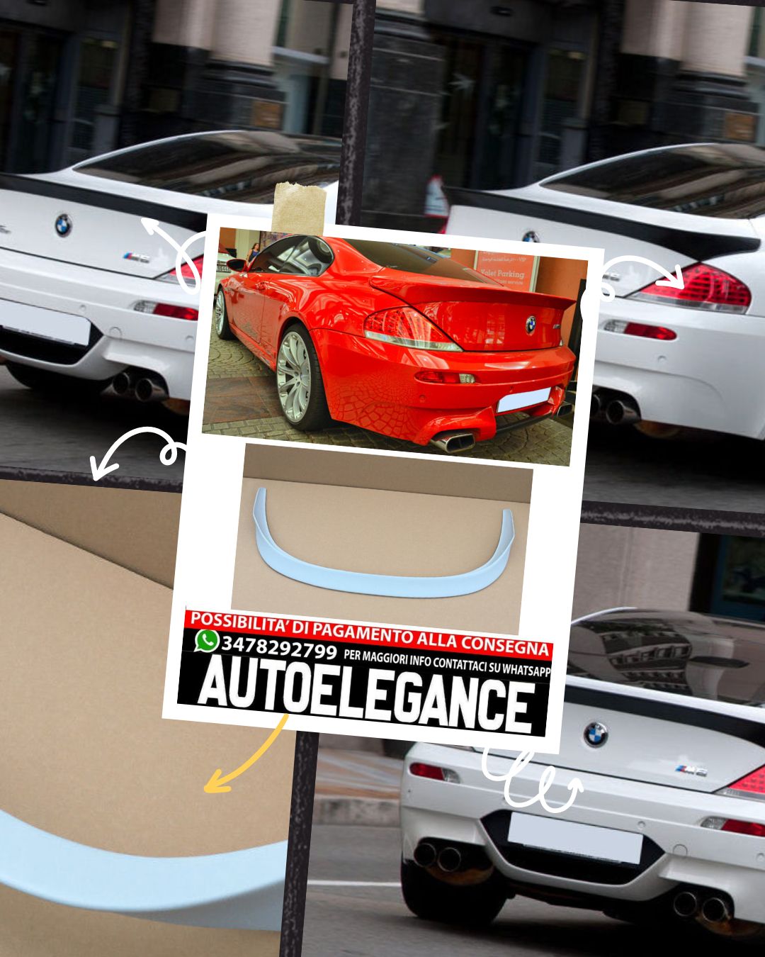 SPOILER BMW SERIE 6 E63 (2003-2010)