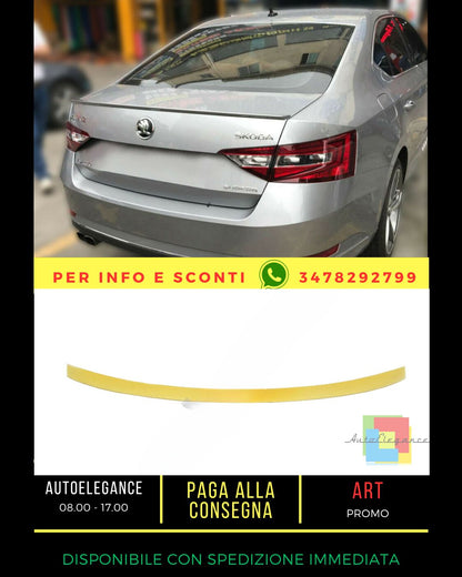 🔥SPOILER ADATTO PER SKODA SUPERB 3 2015+🔥