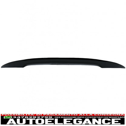 Trunk Spoiler Suitable for BMW 2 Series F22 F23 F87 (2014-2020) Piano Black 