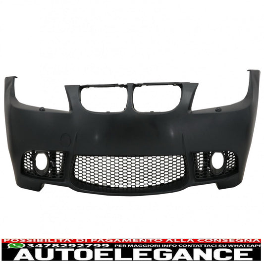 paraurti anteriore adatto per bmw serie 3 e90 e91 touring lci facelift (2008-2011) design m3 senza fendinebbia