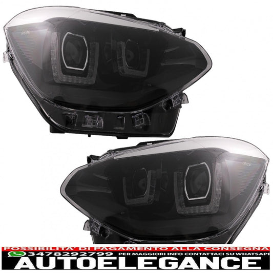 osram ledriving full led headlights suitable for bmw serie 1 f20 f21 (06.2011-03.2015) chrome 