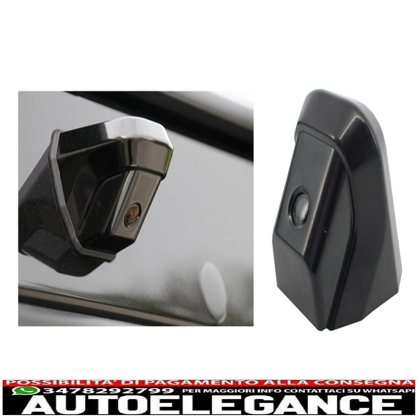 Copertura fittizia per fotocamera posteriore adatta per mercedes classe g w463 (1989-2017) senza fotocamera AUTOELEGANCERICAMBI