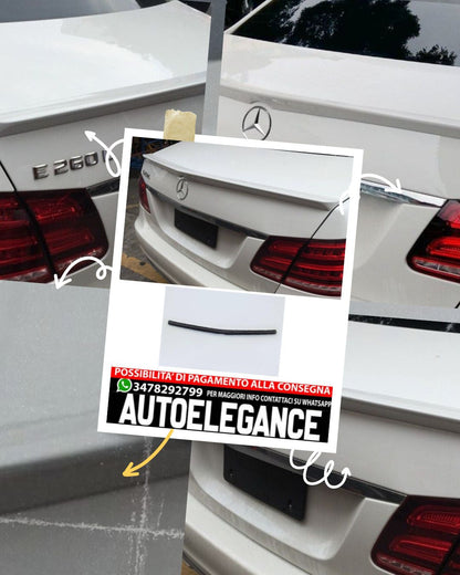 SPOILER adatto per Mercedes E class W212 2009-2016 Sedan
