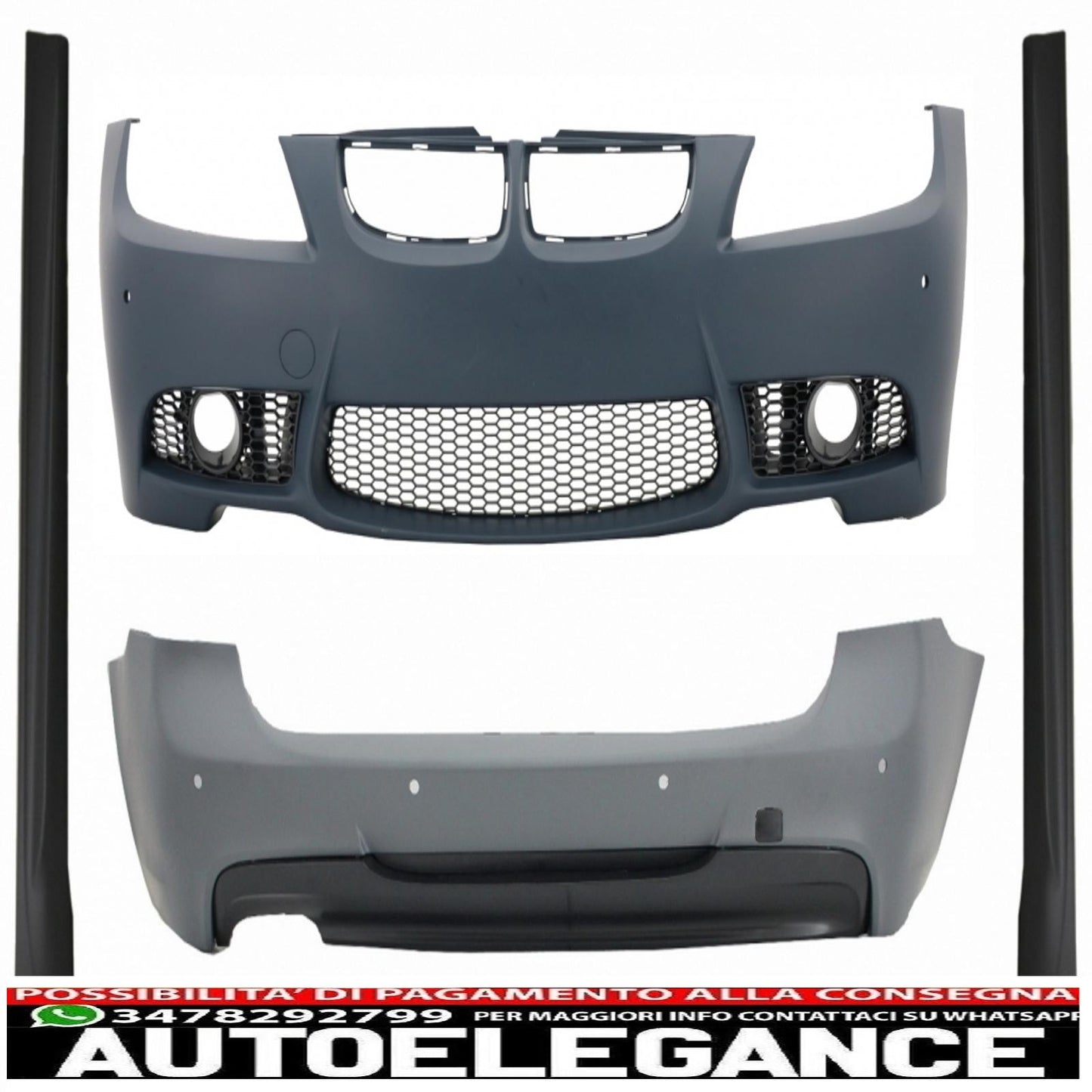 complete body kit suitable for bmw 3 series touring e91 (2005-2008) m3 m-technik m-tech sport design