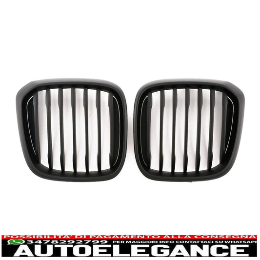 adatto per bmw x3 x4 g01 g02 griglia radiatore nero opaco-mostra il titolo originaletesto originalepasst für bmw x3 x4 g01 g02 kühlergrill matt schwarz AUTOELEGANCERICAMBI