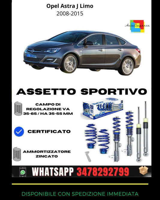 🔥Assetto sportivo ADATTO PER Opel Astra J Limo 2008-2015🔥