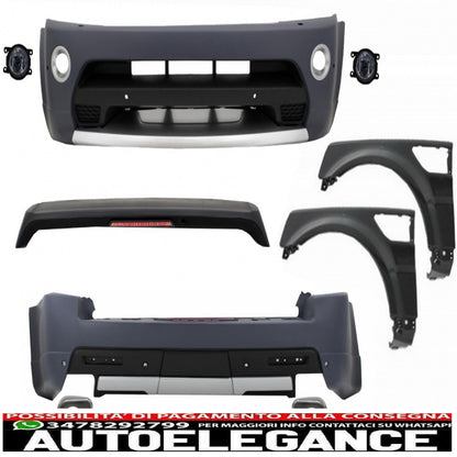 Body kit with front fenders suitable for Land Range Rover Sport L320 Facelift (2009-2013) autobiography design 