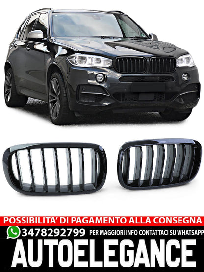 Griglia Elettrica Performance Nero Lucido aftermarket compatibile con BMW X5 F15 X6 F16 13-19
