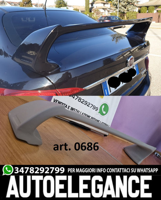 spoiler posteriore + diffusore adatti per fiat tipo berlina