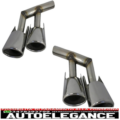complete exhaust system suitable for mercedes benz w463 g-class (1998 onwards) g500 g55 g63 g65 a-design 