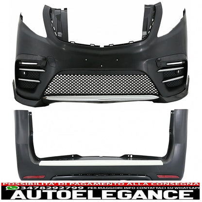 Complete body kit suitable for mercedes v-class w447 (2014-03.2019) 
