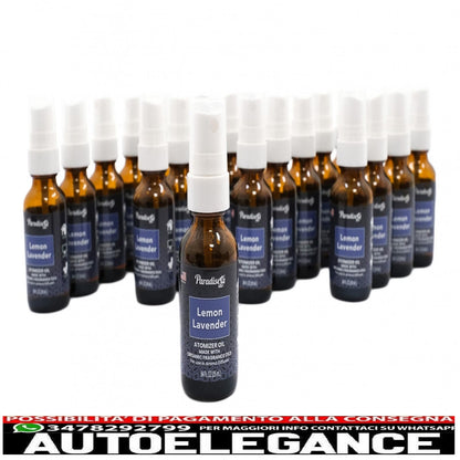 Paradise Air Fresh atomizzatore olio deodorante spray 25 ml limone levanda 25 unità diffusore di aroma