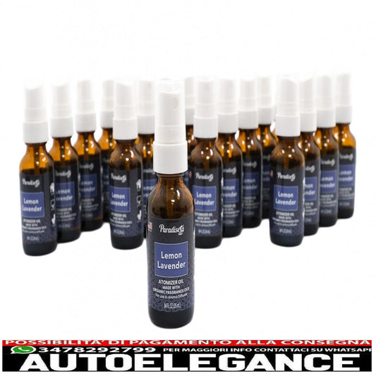 Paradise Air Fresh atomizzatore olio deodorante spray 25 ml limone levanda 25 unità diffusore di aroma