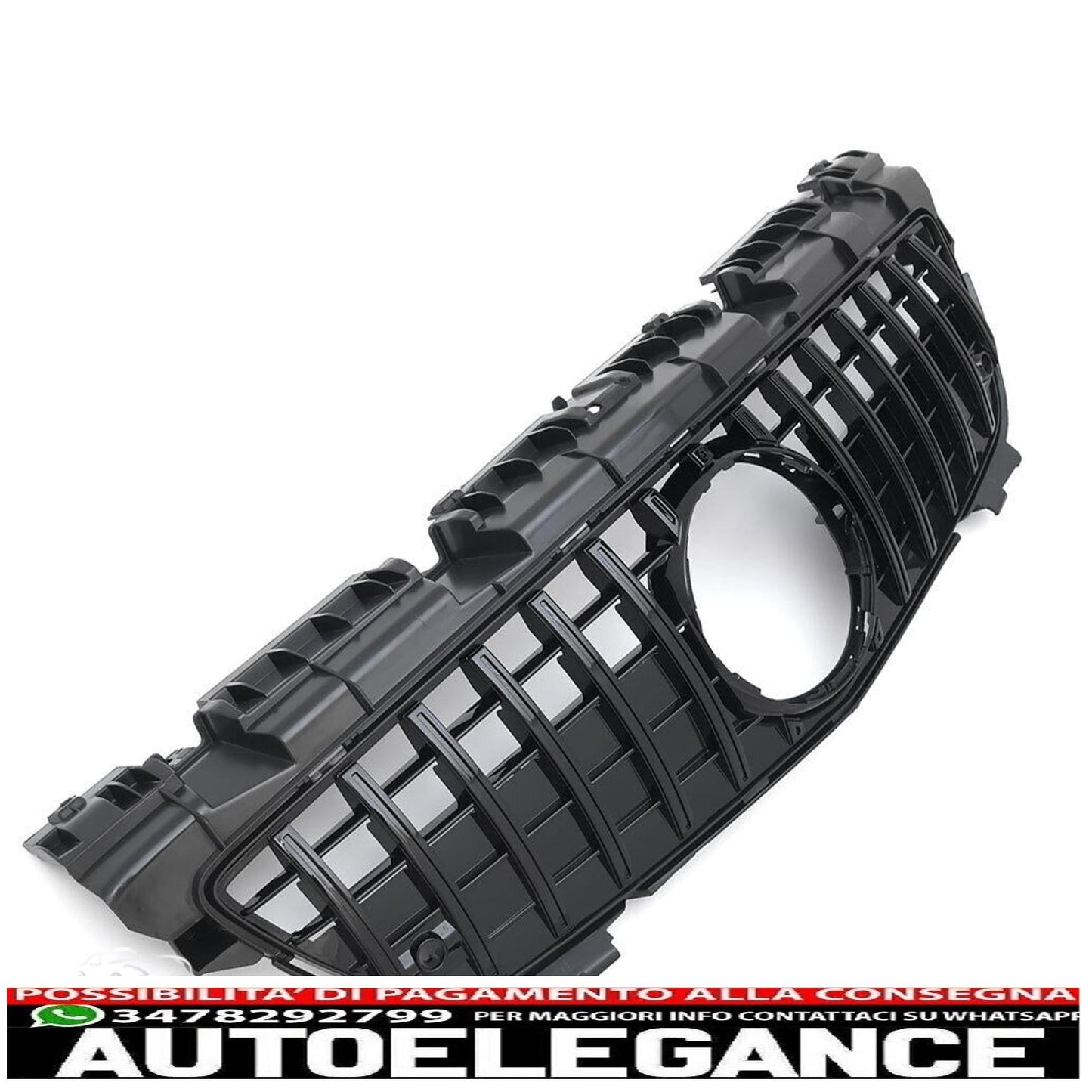 Radiator Grille Sport Panamericana GT Grill For Mercedes R172 SLK 2011-2015