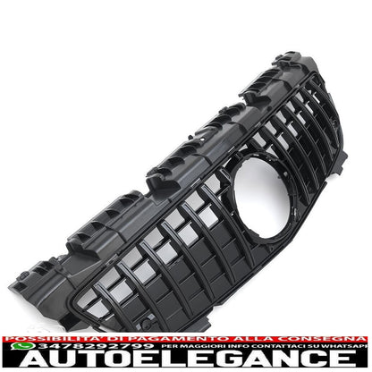 Radiator Grille Sport Panamericana GT Grill For Mercedes R172 SLK 2011-2015